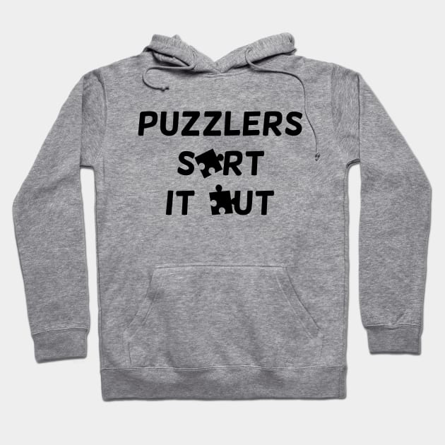 Puzzlers sort it out t-shirt Hoodie by RedYolk